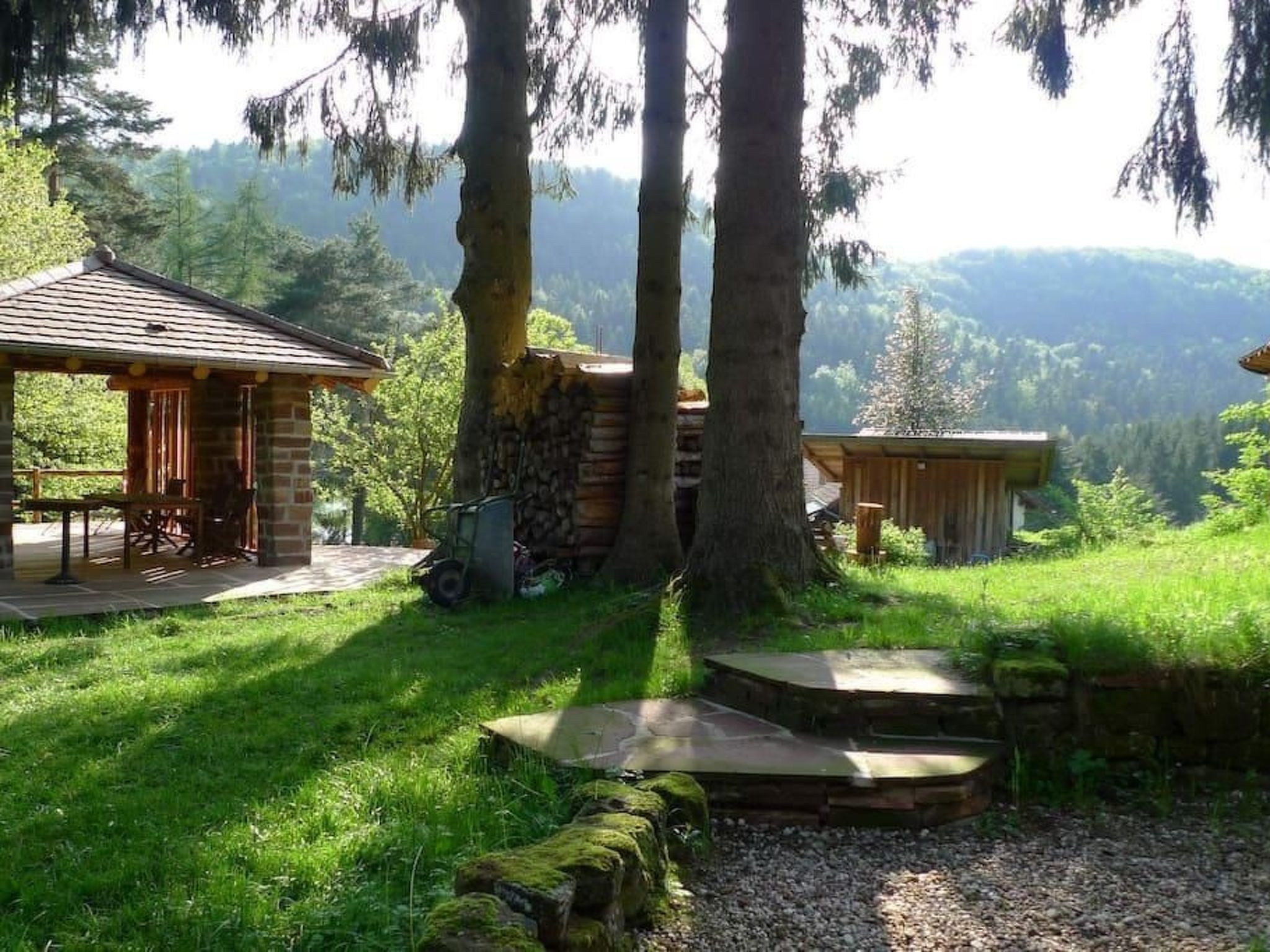 In Walscheid mit Terrasse, Grill-Binnen