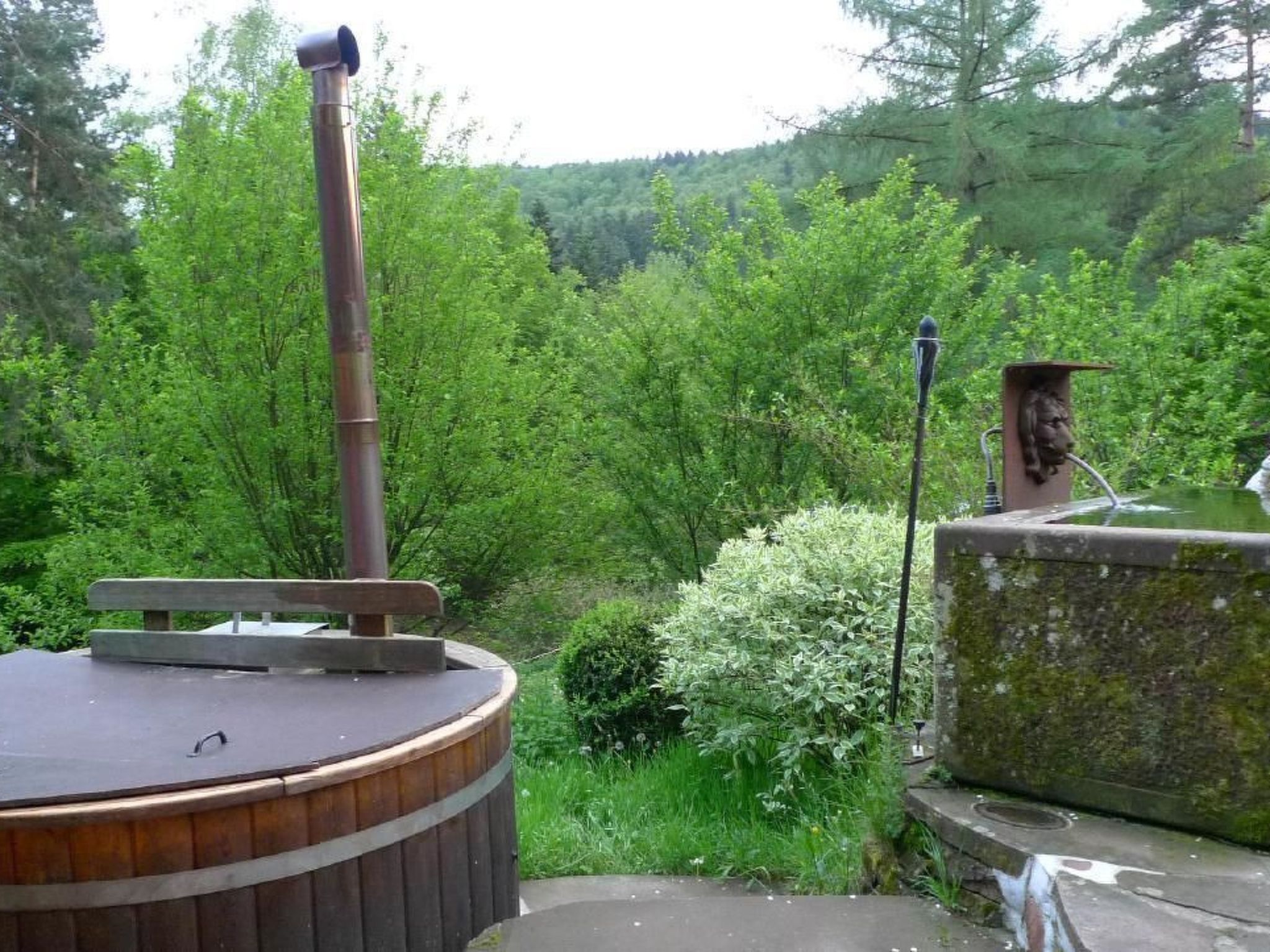 In Walscheid mit Terrasse, Grill-Binnen