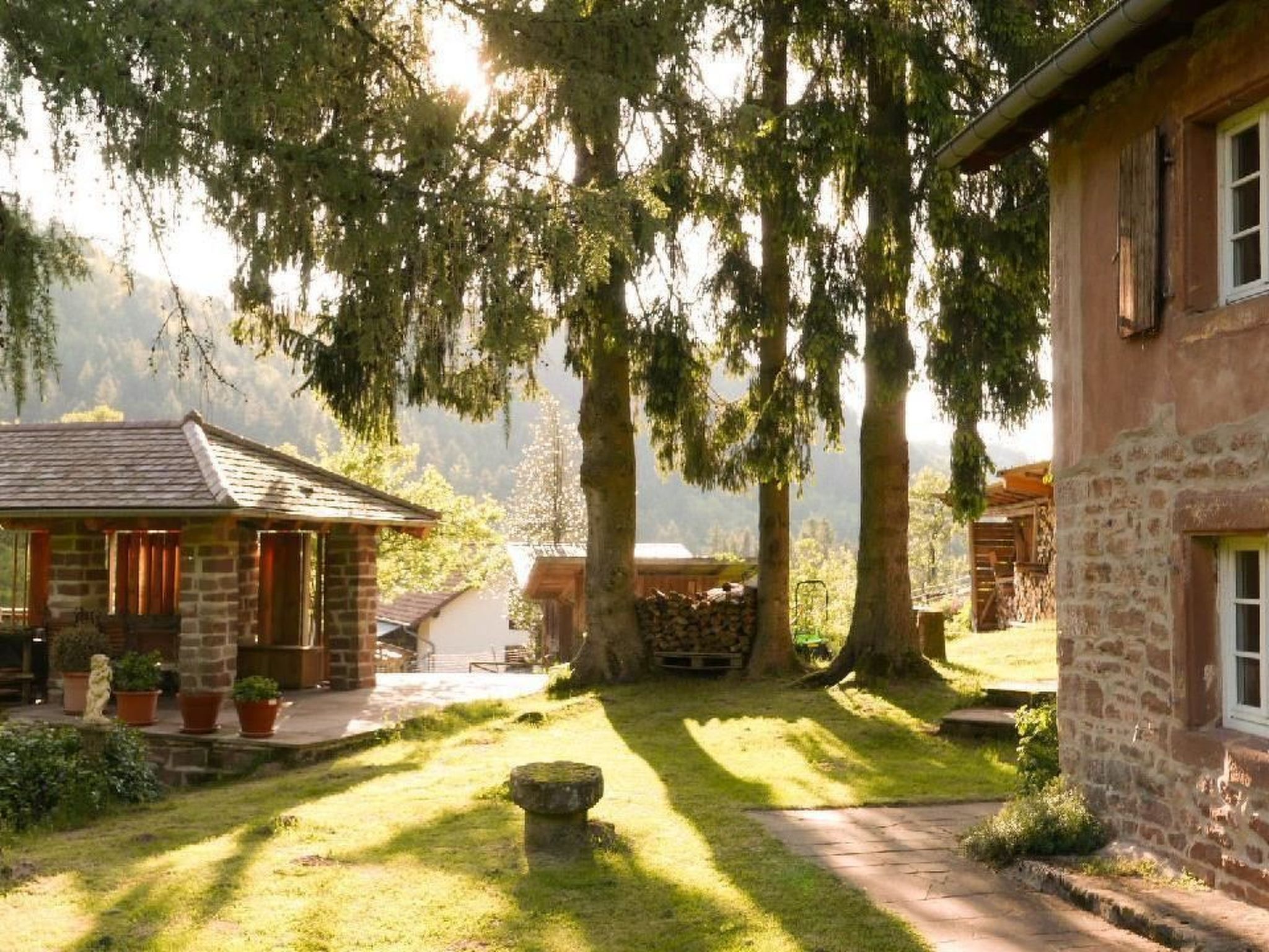 In Walscheid mit Terrasse, Grill-Binnen