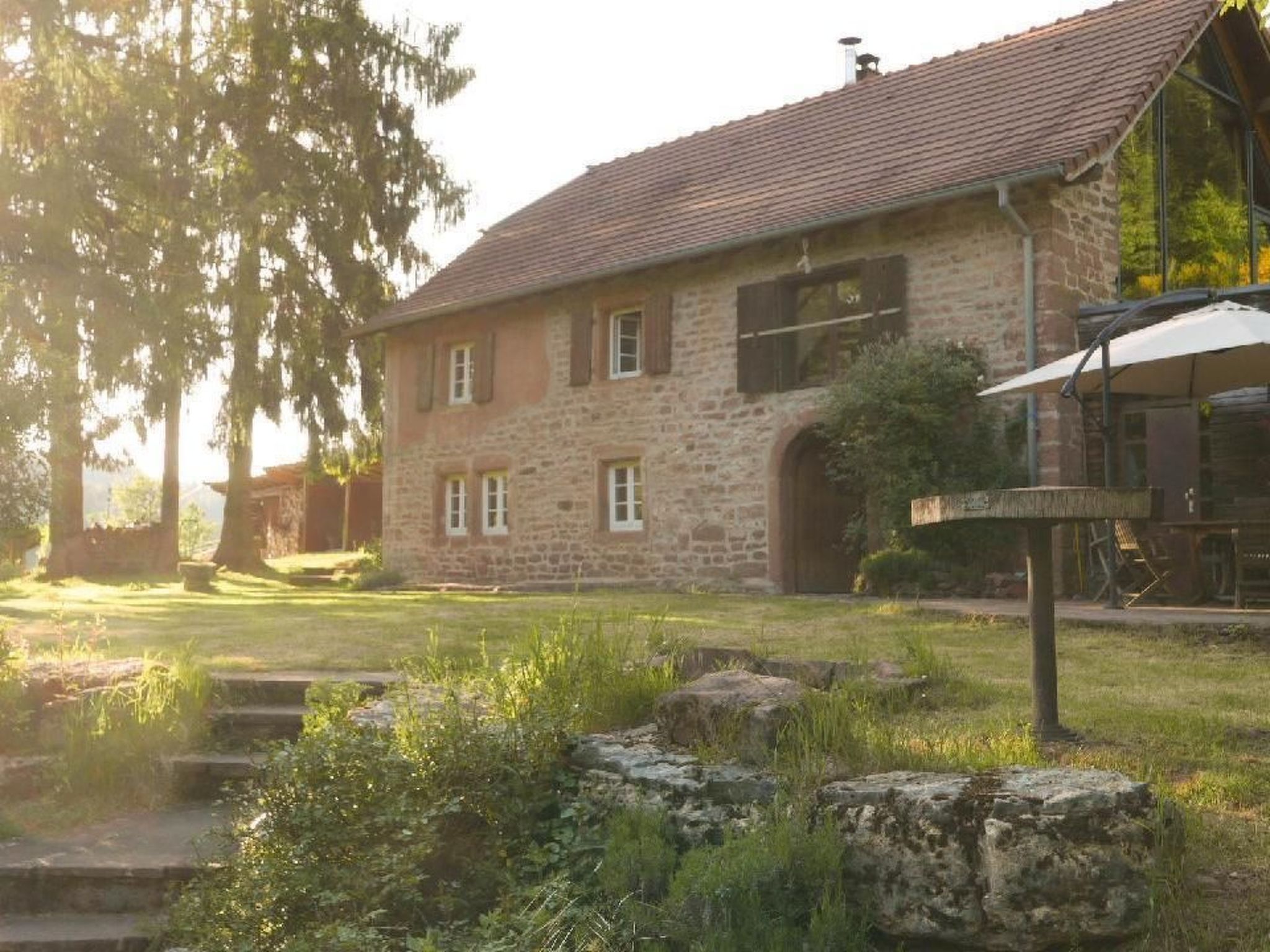 In Walscheid mit Terrasse, Grill-Binnen