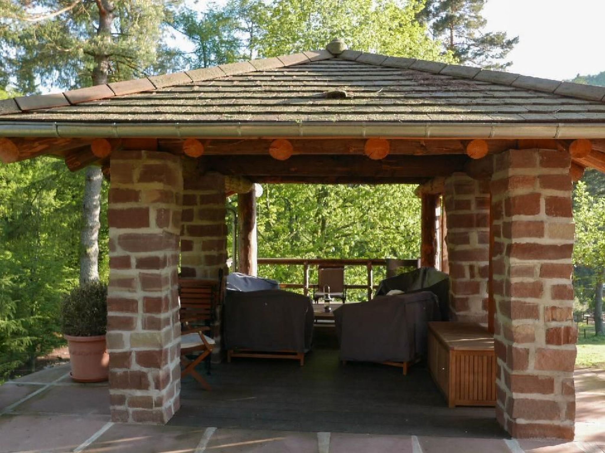 In Walscheid mit Terrasse, Grill-Binnen