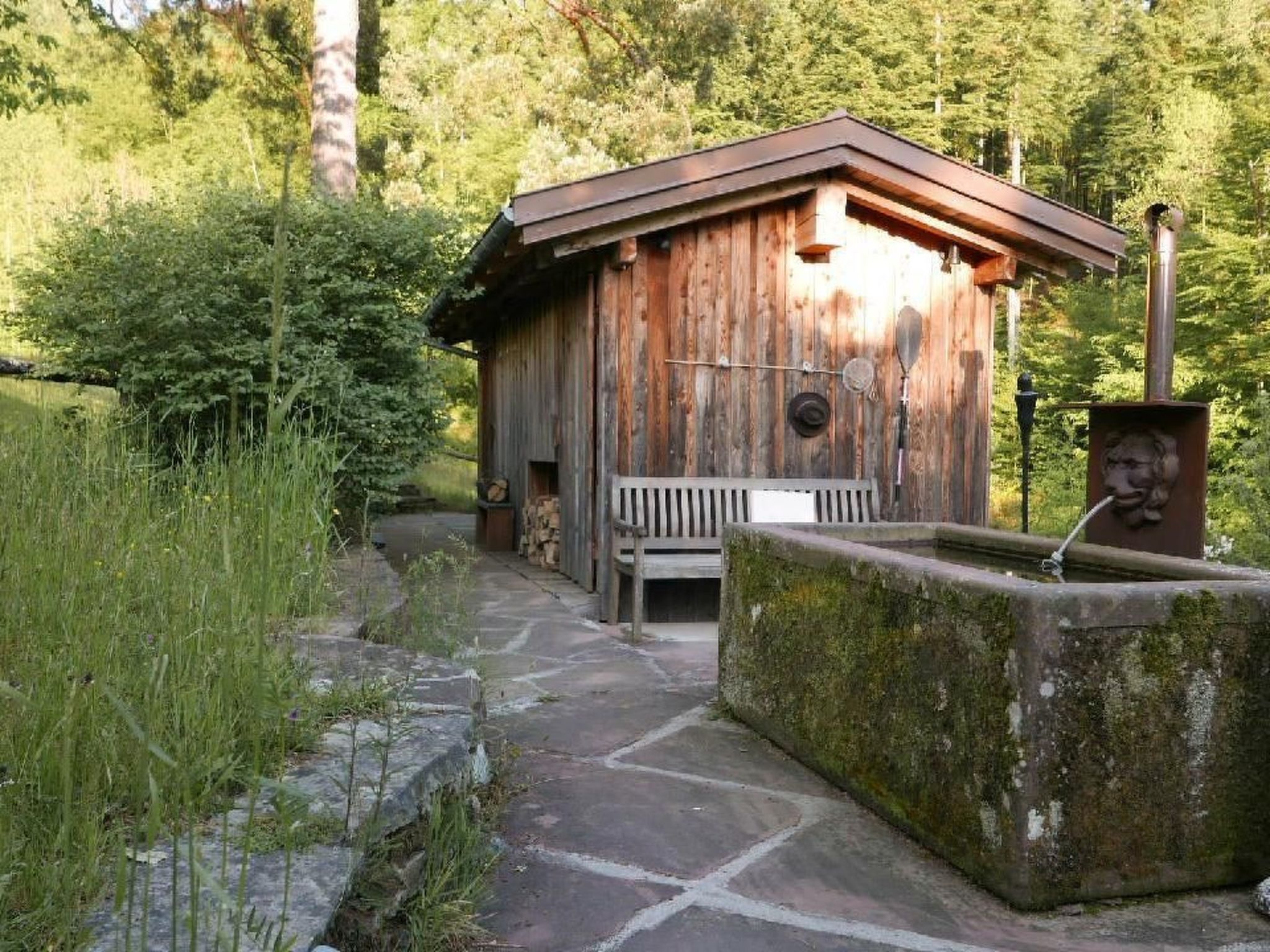 In Walscheid mit Terrasse, Grill-Binnen