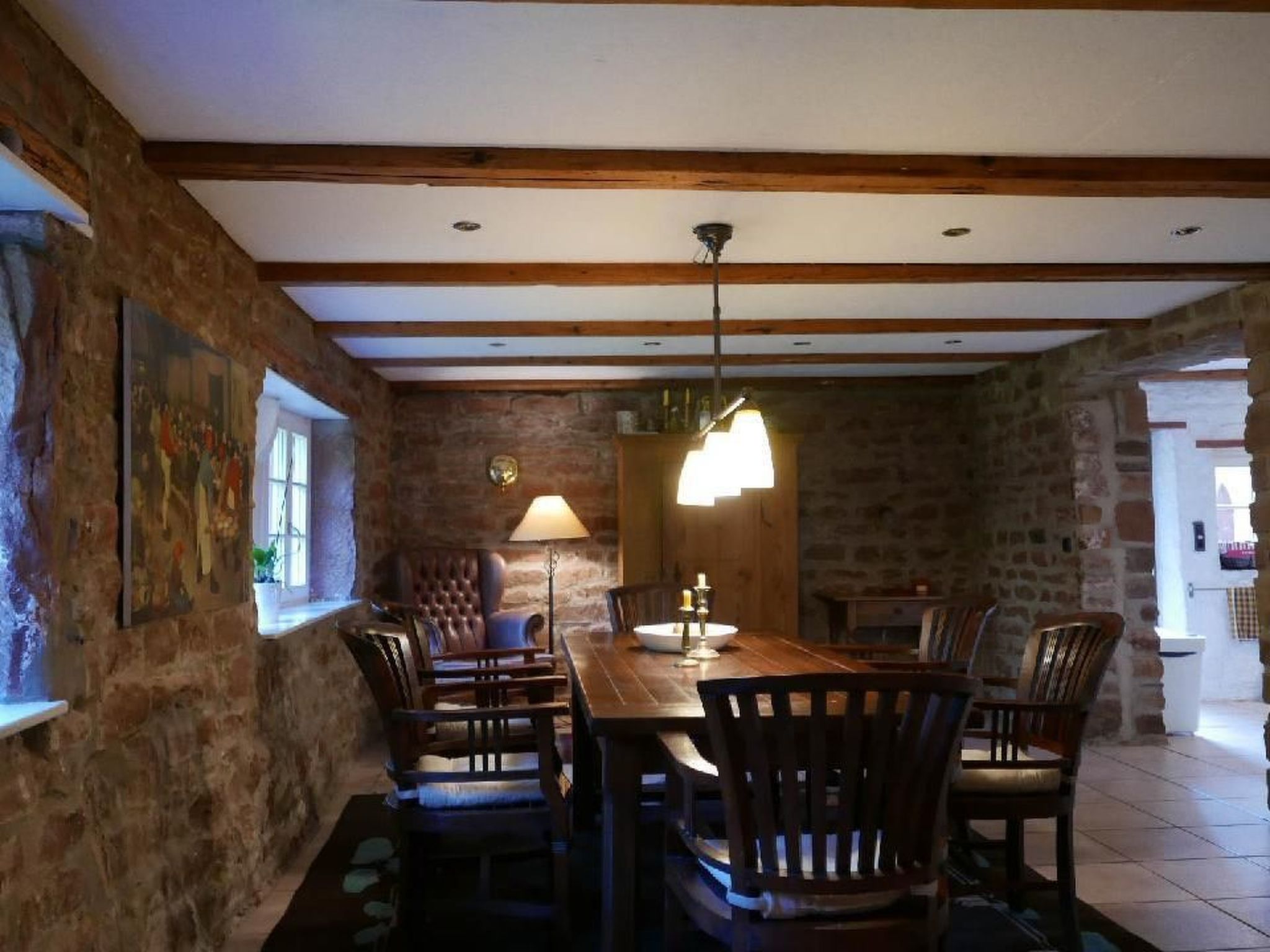 In Walscheid mit Terrasse, Grill-Binnen