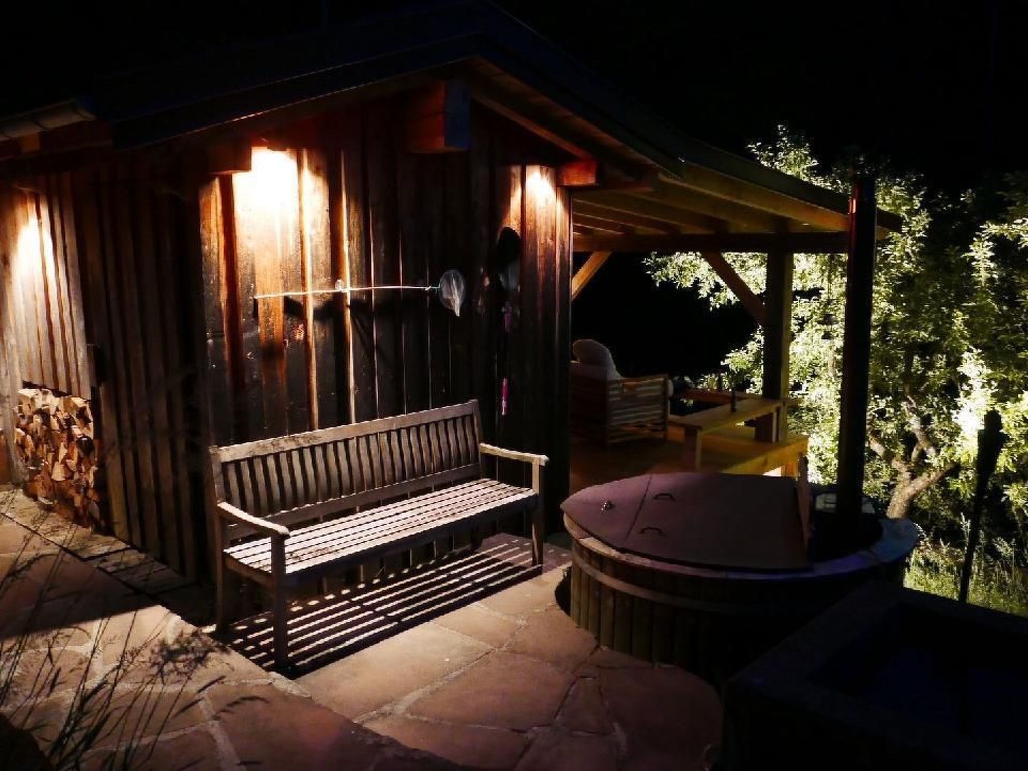 In Walscheid mit Terrasse, Grill-Binnen