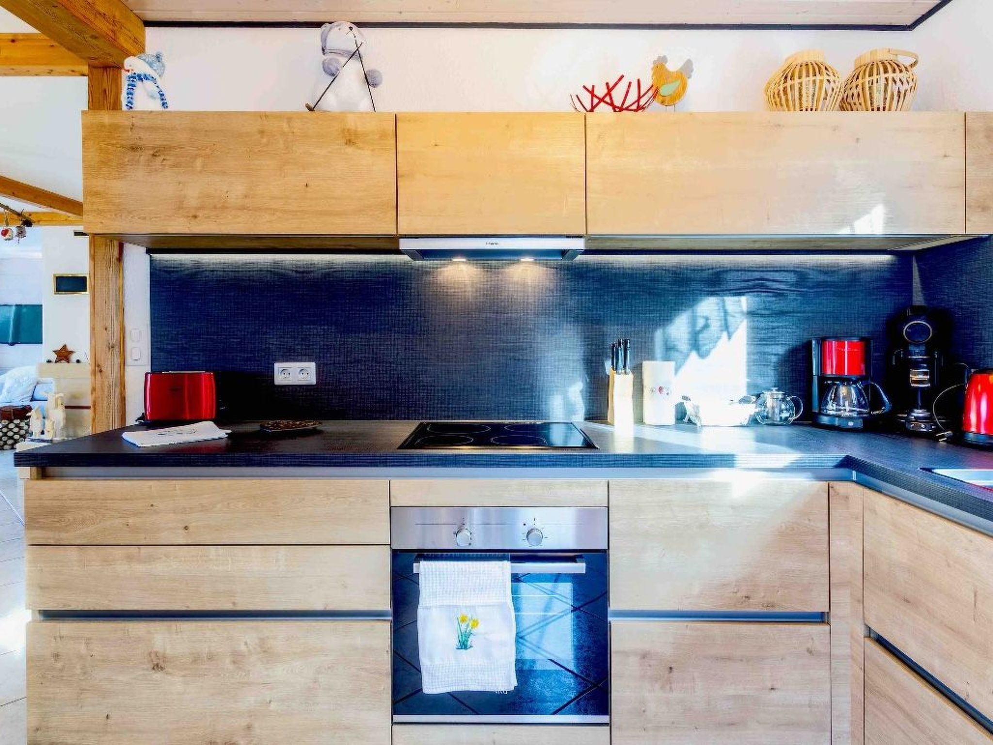 Chalet "Le Flocon Bleu" mit Blick auf das Wasser-Image-tags.info