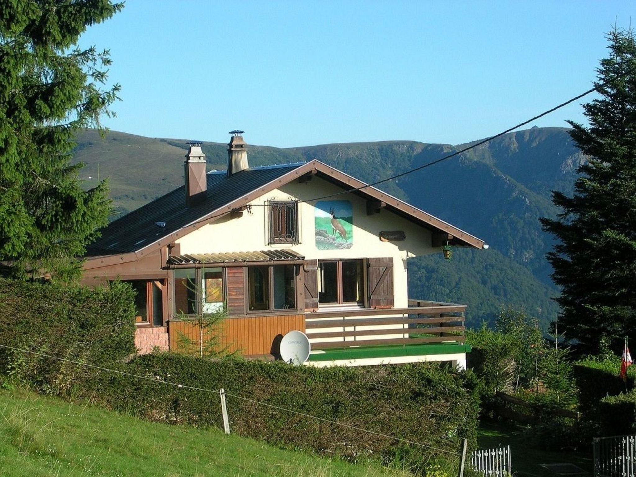 Zwischen Elsass und Vogesen, gite in einem schönen Chalet.