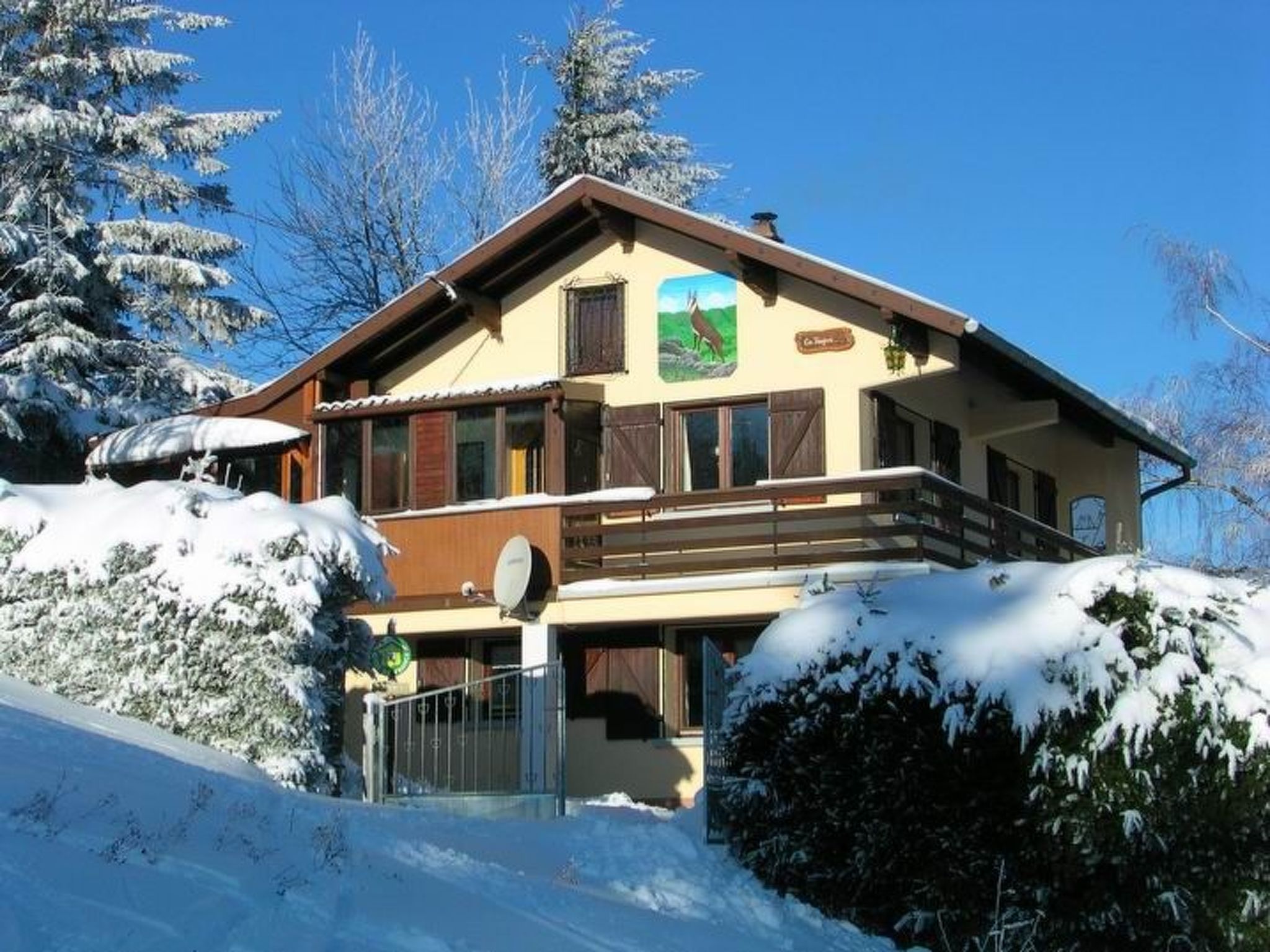 Zwischen Elsass und Vogesen, gite in einem schönen Chalet.-Draußen