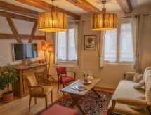 Authentiek Elzasser appartement in hartje Barr, vlakbij wijngaarden - thumbnail 2