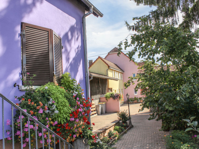 Appartement Résidence jaune et rose