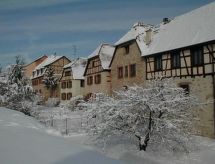 La Maison Bleue: charmant vakantiehuis in hartje Bergheim, Elzas - thumbnail 2