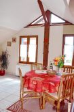 La Maison Bleue im Zentrum des Elsass in Bergheim