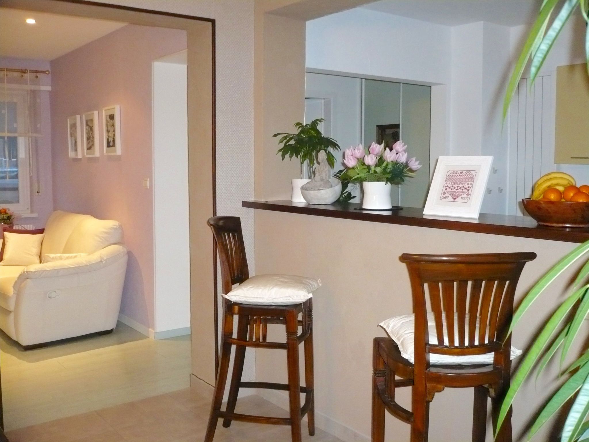 Apartment Le Jardin mit Privatparkplatz-Binnen