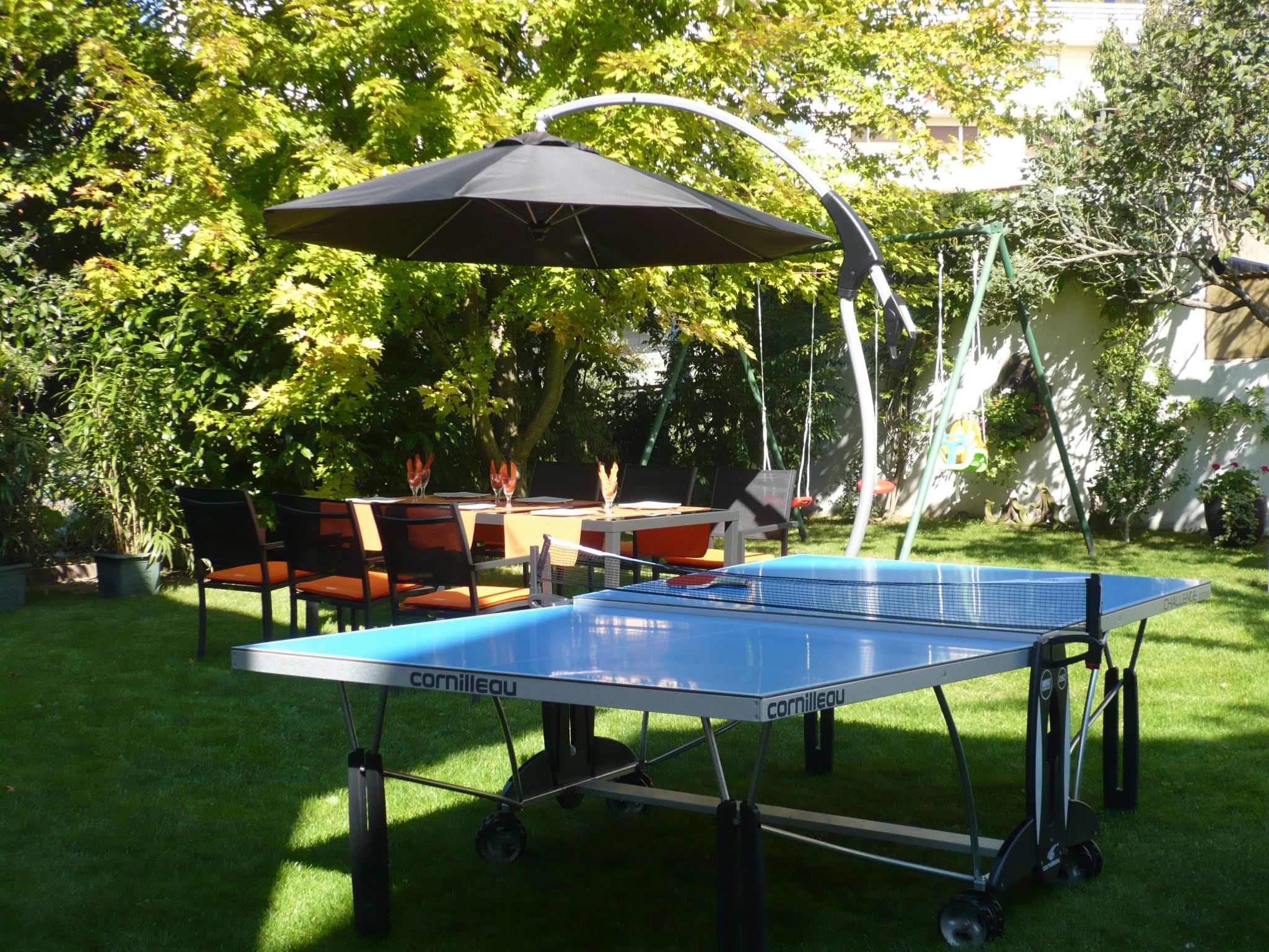 Apartment Le Jardin mit Privatparkplatz-Buiten