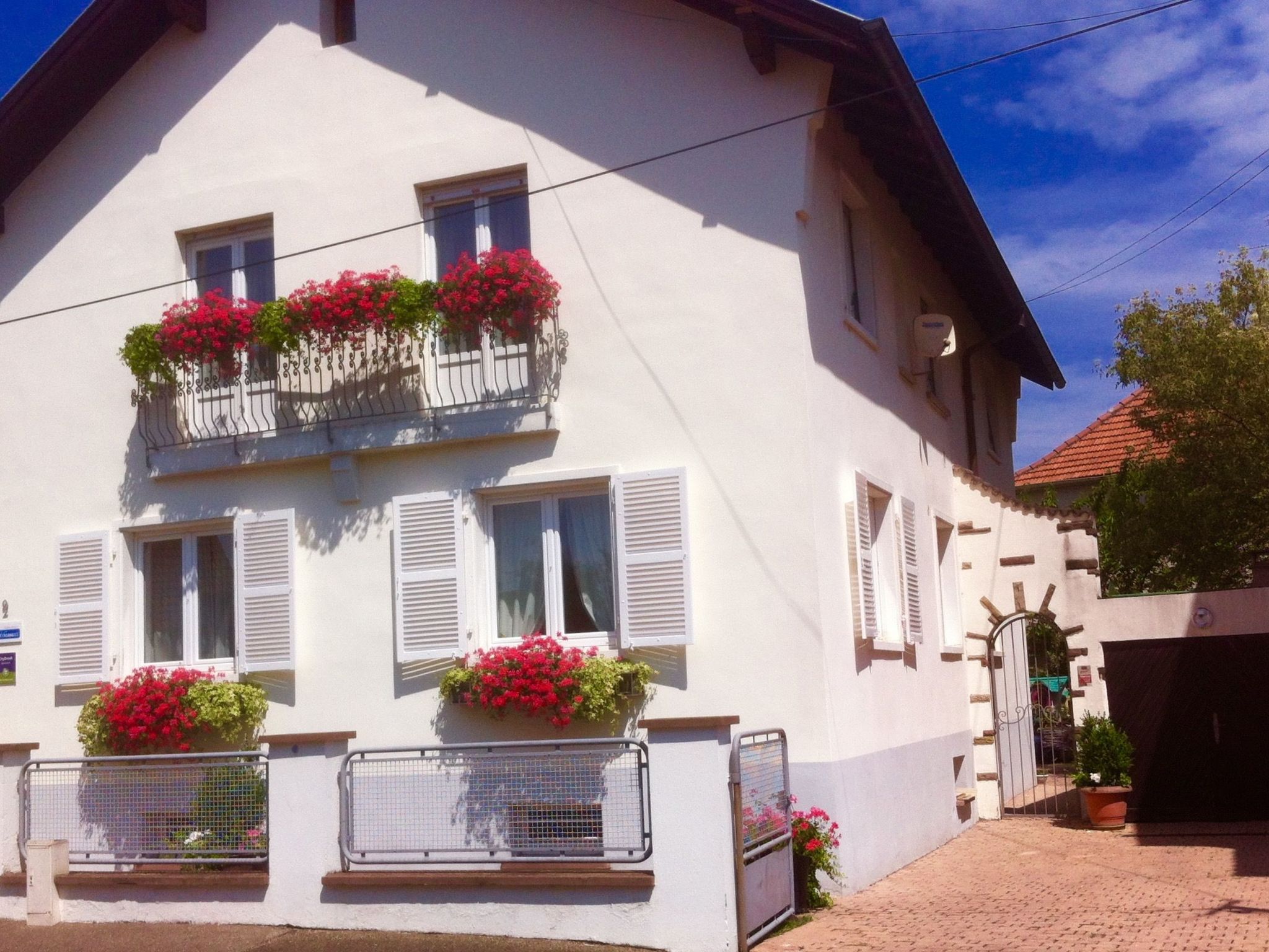 Apartment Le Jardin mit Privatparkplatz-Buiten