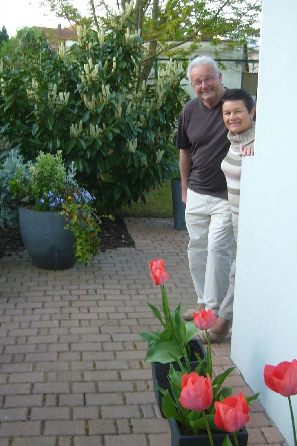 Apartment Le Jardin mit Privatparkplatz-Buiten