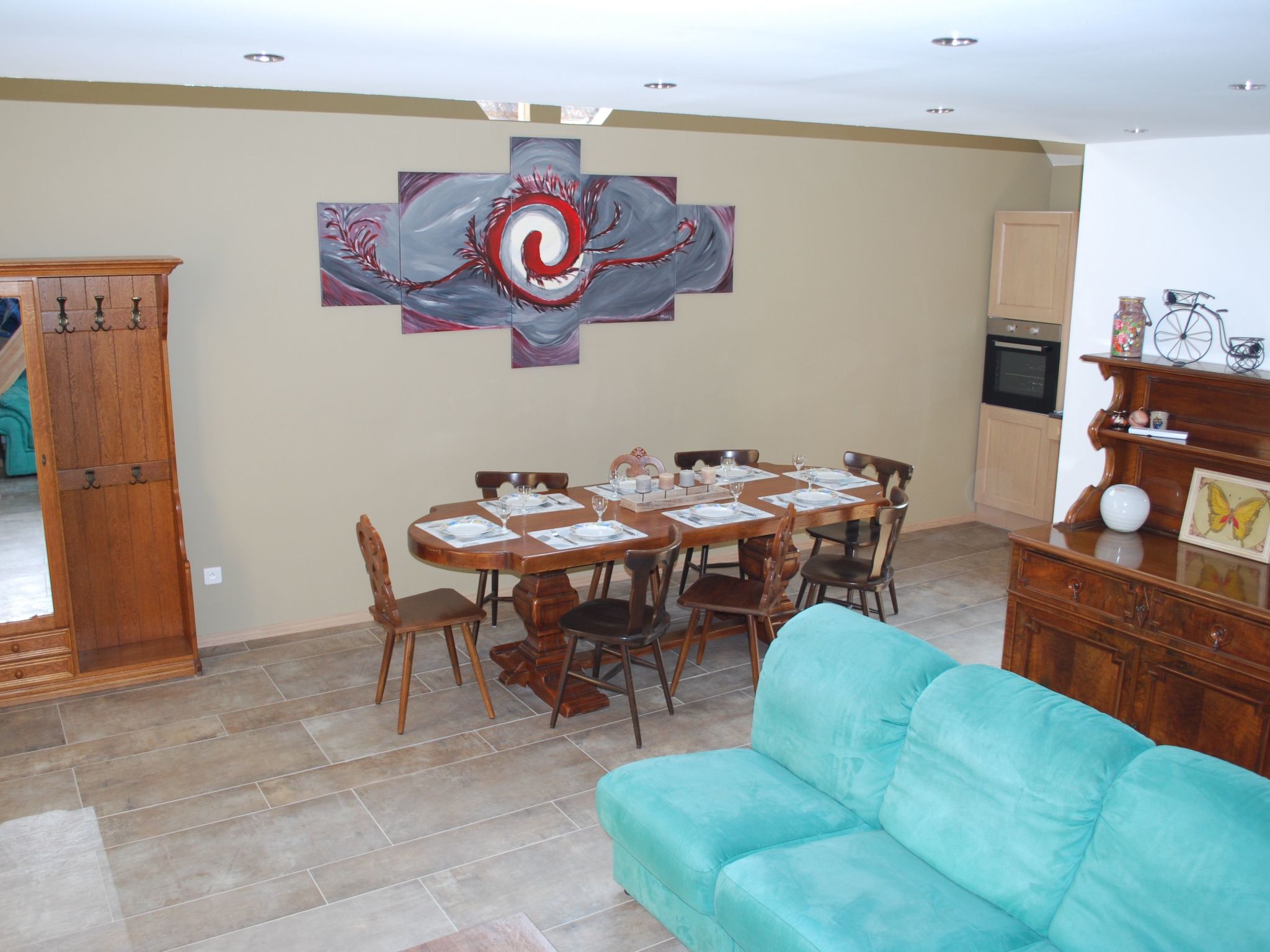 Mit Gemeinschaftsgarten und Grill-Image-tags.info