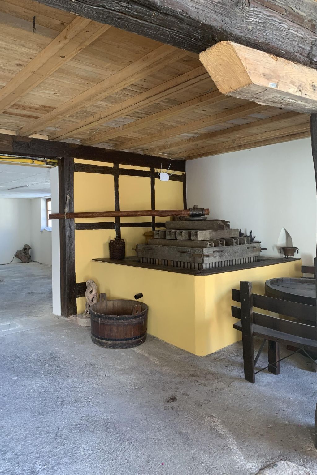 Haus in Colombage von 1602-Binnen