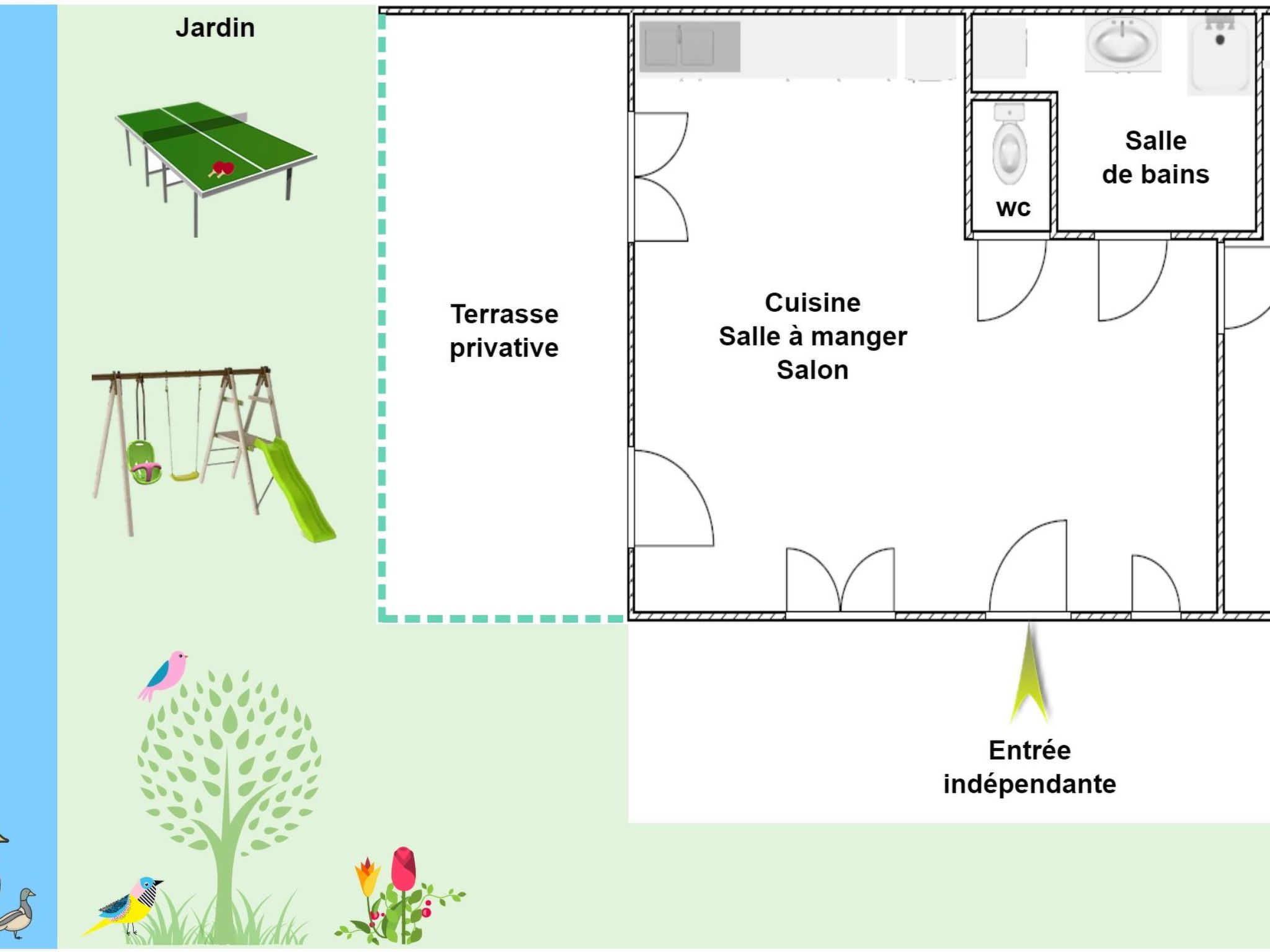 1805 Bis mit Spa und Sauna-Drinnen