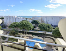 Zonnig appartement voor 4 op 200m van strand in La Grande Motte - thumbnail 4