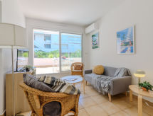 Licht vakantieappartement voor 4 personen in het hart van La Grande Motte, strand op 400 meter - thumbnail 2