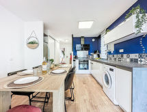 Strandappartement voor 6 op 150 meter van zee in La Grande Motte - thumbnail 3