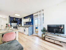 Strandappartement voor 6 op 150 meter van zee in La Grande Motte - thumbnail 6