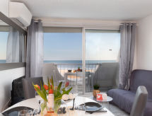 Centrum op 1 km: Appartement met zeezicht in La Grande Motte - thumbnail 4