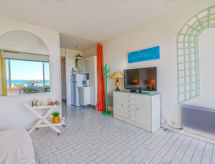 Studio aan zee in La Grande Motte met directe strandtoegang - thumbnail 6