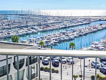 Strandappartement voor 4 in centrum La Grande Motte, zee op 150m - thumbnail 2