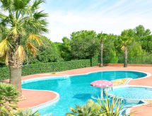Zonnig vakantiehuis voor 6 bij Cap d'Agde met verwarmd zwembad - thumbnail 1