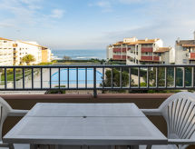 Studio aan zee in Cap d'Agde met gedeeld zwembad, op 100 meter van het strand - thumbnail 6