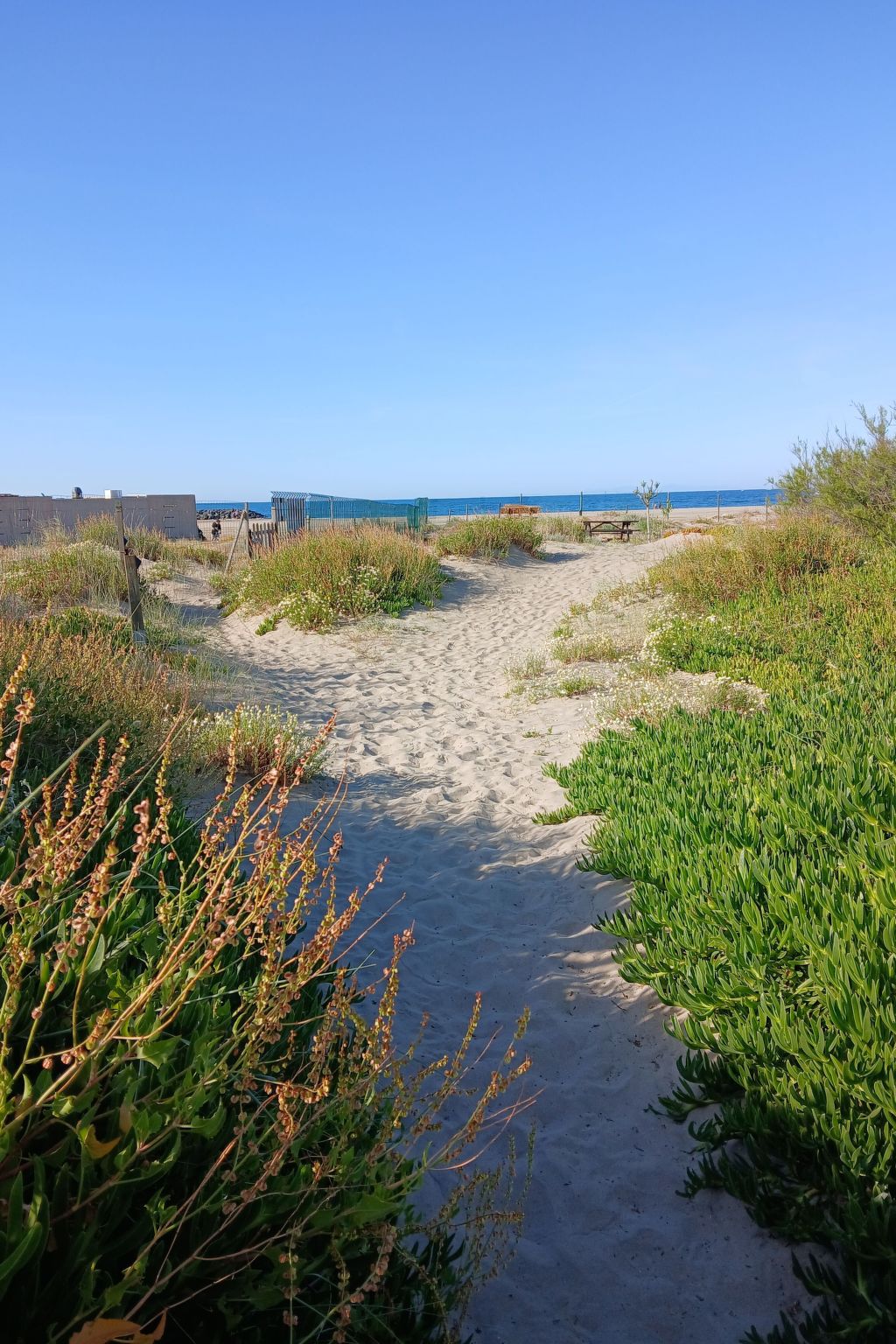 Mobilheim "Les Dunes" mit Blick auf das Wasser-Binnen