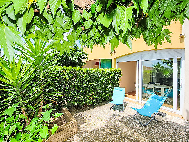 Aan het strand: Zonnig appartement in Cap d'Agde in Cap d'Agde