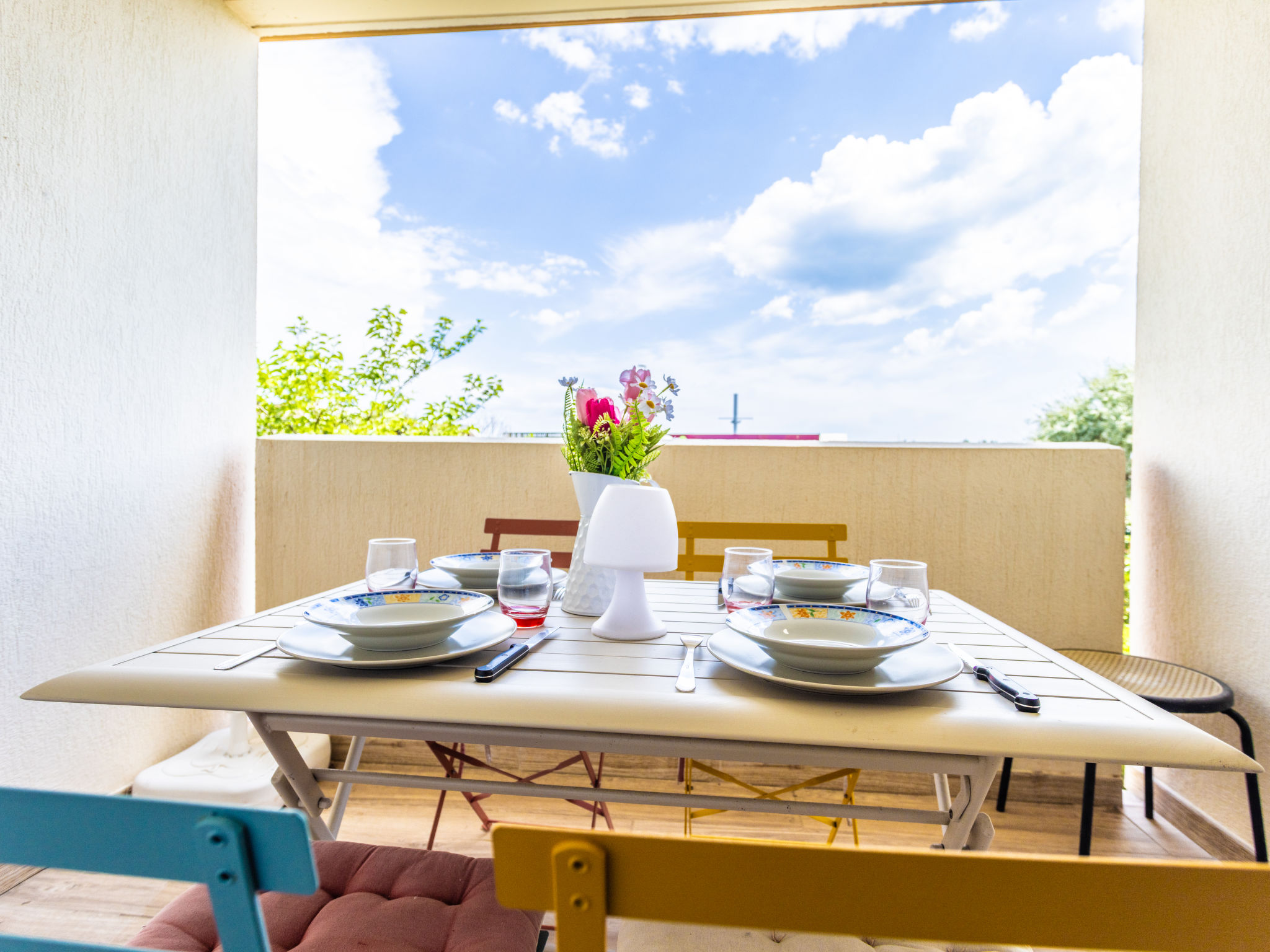Les terrasses de la Plage-Buiten