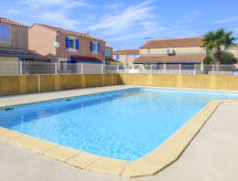 Knus appartement met zwembad op 150 meter van het strand in Gruissan - thumbnail 2