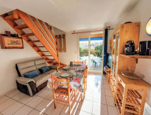 Knus appartement met zwembad op 150 meter van het strand in Gruissan - thumbnail 3