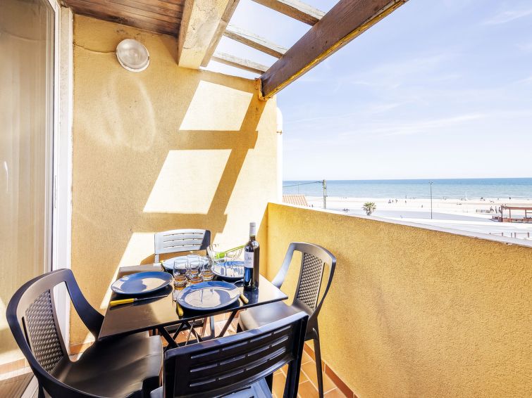 Aan zee: Charmant appartement met zeezicht in Narbonne-Plage in Narbonne-Plage