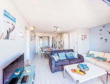 Montreuil: sfeervol appartement op 200m van het strand in Narbonne-Plage - thumbnail 6