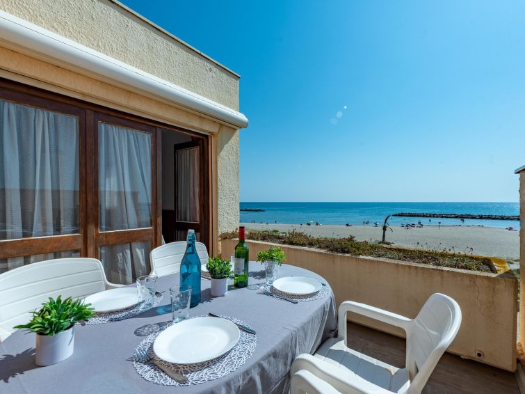 4-persoons appartement met zeezicht in Le Barcarès in Le Barcarès