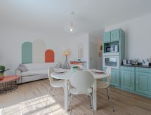 Luxe appartement aan zee in Le Barcarès, 400m van het strand - thumbnail 6