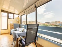 Knus appartement op 100 meter van het strand in Le Barcarès - thumbnail 1