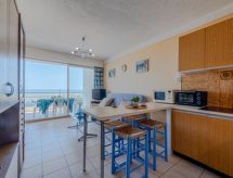 Appartement op 30 meter van het strand met zeezicht in Le Barcarès - thumbnail 4