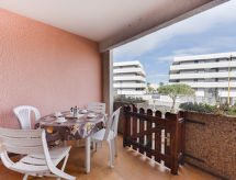 Knus appartement op 200 meter van het strand in Le Barcarès - thumbnail 3