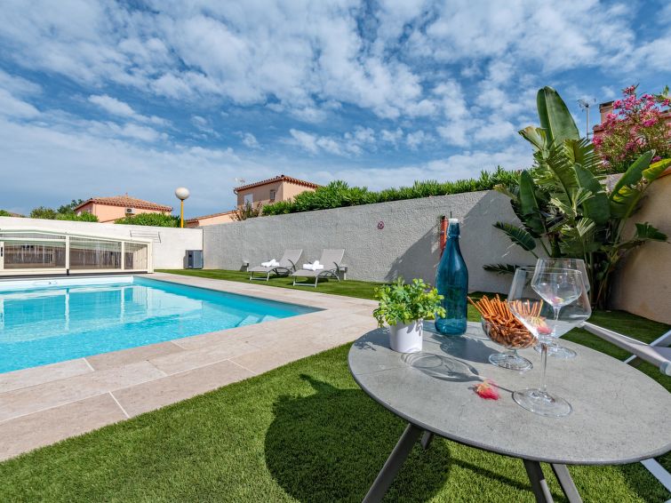 Villa Ladine: Privézwembad en luxe aan het strand in Le Barcarès in Le Barcarès