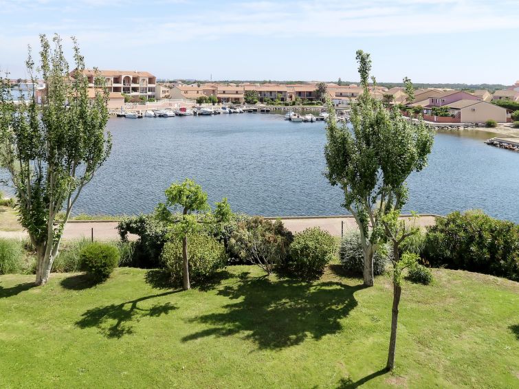 Licht appartement in Le Barcarès nabij zee en jachthaven in Le Barcarès