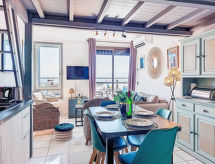 Knus appartement aan het meer in Le Barcarès, vlakbij zee en strand - thumbnail 4