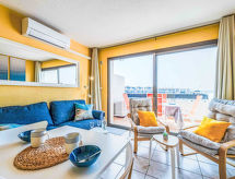 Palmyra: Vakantieappartement aan het meer in Le Barcarès - thumbnail 6
