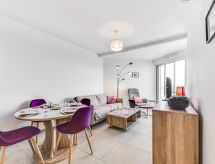 Strandappartement voor 4 op 20 meter van de Middellandse Zee - thumbnail 6
