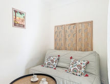 Knusse studio Les Roses, 600m van het zandstrand van Canet-Plage - thumbnail 3