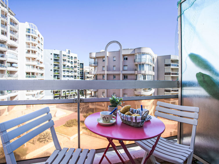 2-persoons appartement aan zee in Canet-Plage in Canet-Plage